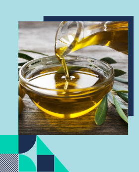 Olive oil being poured