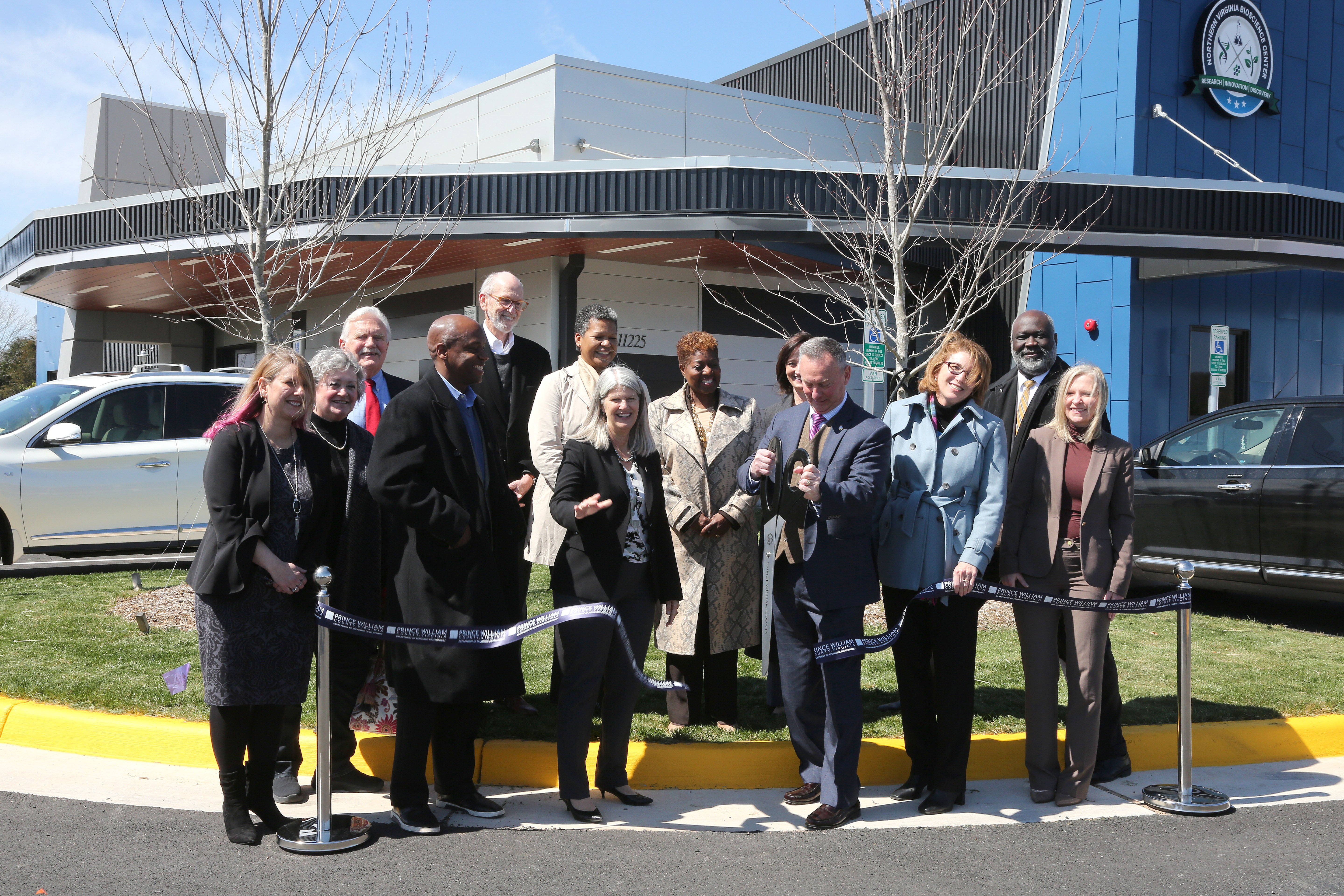 NOVA Bioscience Center ribbon-cutting ceremony