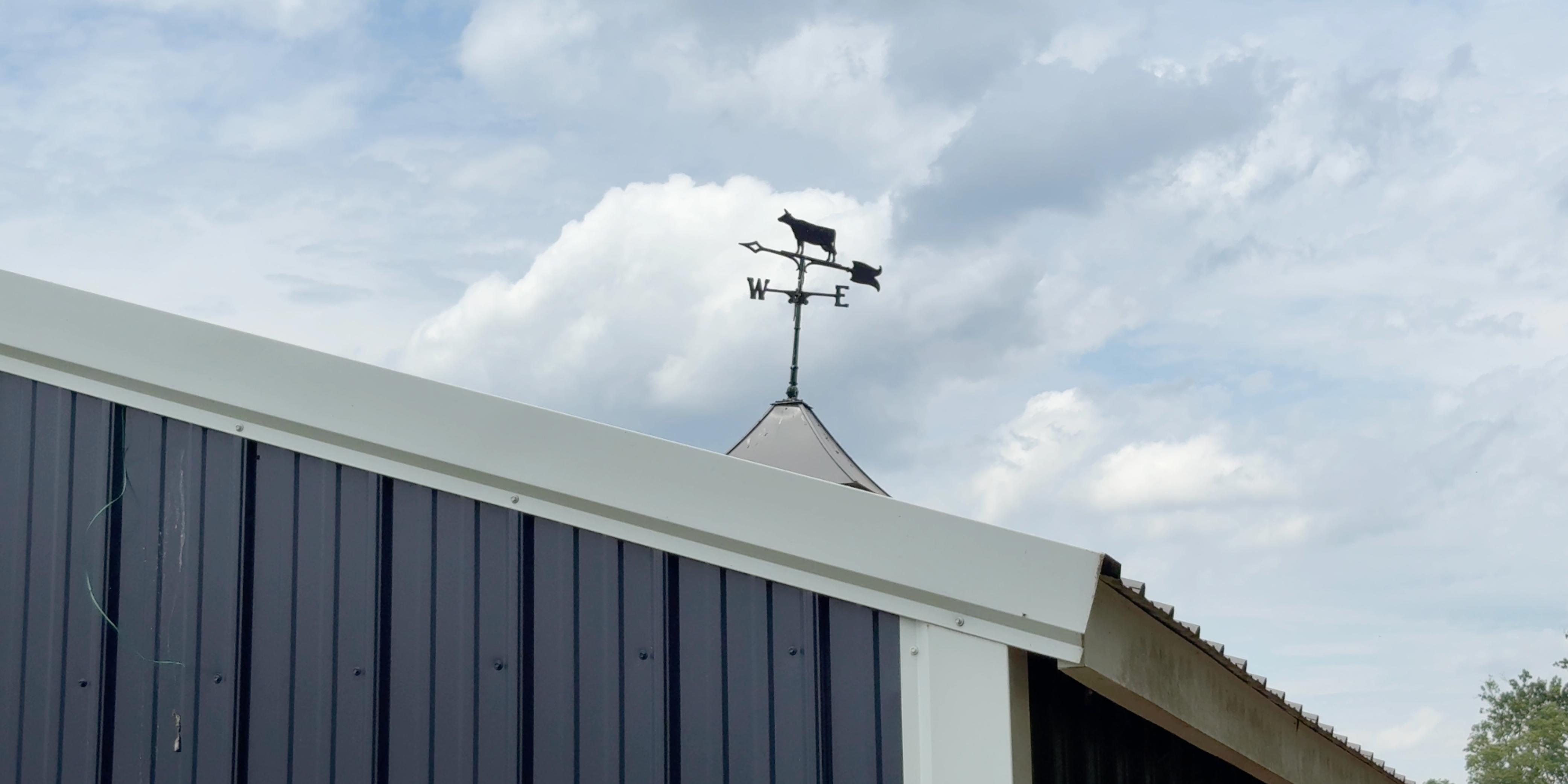 photo of the top of a structure at Sunshine Honey Farm